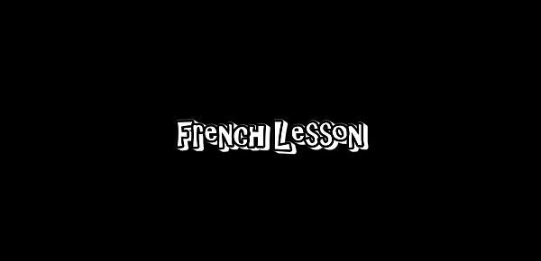  French Lesson - Strict Teacher with Cane